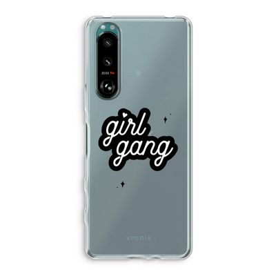 Girl Gang: Sony Xperia 5 III Transparant Hoesje
