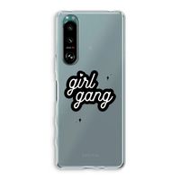 Girl Gang: Sony Xperia 5 III Transparant Hoesje