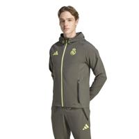 adidas Real Madrid Vis Tech Vest Grijs Lichtgroen adidas Real Madrid Vis Tech Vest Grijs Lichtgroen