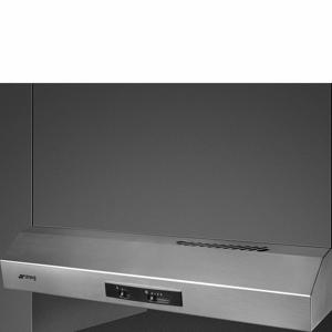 Smeg KTE60E2 afzuigkap Onderbouw Roestvrijstaal 282 m³/uur D