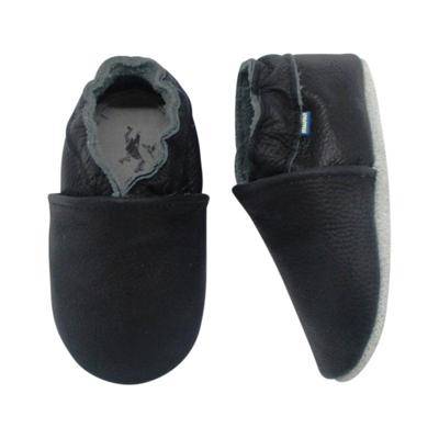 Stabifoot Babysoft babyslofjes uni zwart-2XL