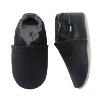 Stabifoot Babysoft babyslofjes uni zwart-S