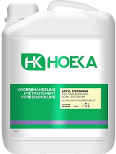 hoeka acryl diepgrond kleurloos 5 ltr