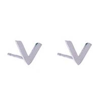 Go Dutch Label Oorbellen V Zilver