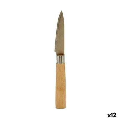 Schilmes Kinvara KT116042E KT116042E Bruin Zilverkleurig Bamboe Roestvrij staal 22 x 19,5 x 2 cm (12 Stuks)