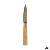 Schilmes Kinvara KT116042E KT116042E Bruin Zilverkleurig Bamboe Roestvrij staal 22 x 19,5 x 2 cm (12 Stuks)