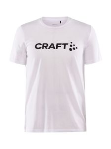 Craft 1913422 Community Logo SS Tee W - White/Melange - XXL