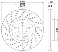 Remschijf 8DD355120351