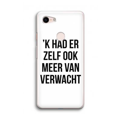 Meer verwacht: Google Pixel 3 Transparant Hoesje