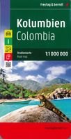 Wegenkaart - landkaart Colombia | Freytag & Berndt - thumbnail