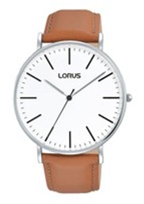 Horlogeband Lorus VJ21-X071 / RH815CX9 / RHG105X Leder Cognac 20mm