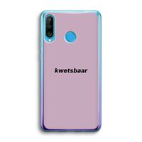 kwetsbaar: Huawei P30 Lite Transparant Hoesje