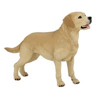 Plastic speelgoed figuur Labrador hond 9 cm - thumbnail