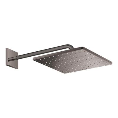 GROHE Rainshower SmartActive 310 Cube Hoofddouche - 31x31cm - 1 straalsoort - wandarm 42.2cm - hard graphite 26564a00