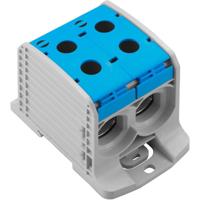 Weidmüller 2502810000 Doorgangsklem 67.60 mm Schroeven Grijs, Blauw 1 stuk(s)