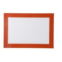 Platina glas Fiber siliconen gebak cake cookie bakken mat pad blad kneden mat grootte: 29x26cm Platina glas Fiber siliconen gebak cake cookie bakken mat pad blad kneden mat grootte: 29x26cm