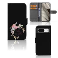 Google Pixel 8 Leuk Hoesje Boho Text | Portemonnee hoesje