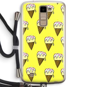Isjes: LG K10 (2016) Transparant Hoesje met koord
