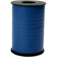 Creativ Company Cadeaulint, b: 10 mm, matt, blauw, 250 m/ 1 rol