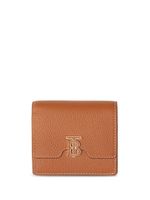 Burberry portefeuille pliant à plaque TB - Marron