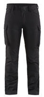 Blåkläder Dames service werkbroek stretch 71471830 | Zwart | Maat 50 - 7330509729229