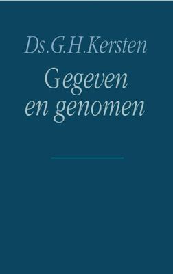Gegeven en genomen - G.H. Kersten - ebook