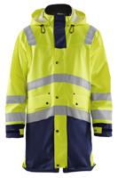 Blåkläder Regenjas High-Vis LEVEL 2 43062003 | High-Vis Geel/Marineblauw | Maat S - 7330509568613