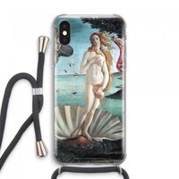 Birth Of Venus: iPhone XS Max Transparant Hoesje met koord