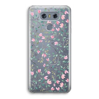 Sierlijke bloemen: LG G6 Transparant Hoesje