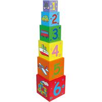 VIGA stapelbakken, afm 48x11x11 cm, 6 onderdelen/ 1 set