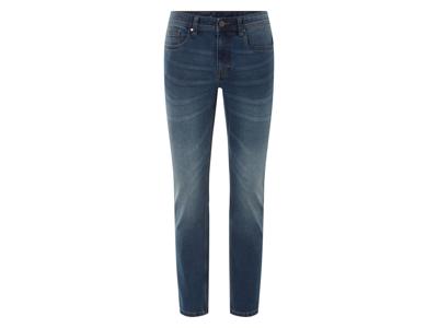 LIVERGY Heren jeans - Slim fit (Donkerblauw, 54 (38/32))