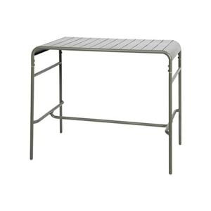 sweeek - 4-persoons metalen tuintafel 120 x 70cm x 95cm