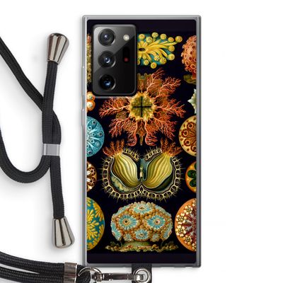 Haeckel Ascidiae: Samsung Galaxy Note 20 Ultra / Note 20 Ultra 5G Transparant Hoesje met koord