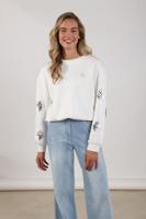 Nukus Suzanne Pullover Paillet Nks03069 Trui 17 Off White