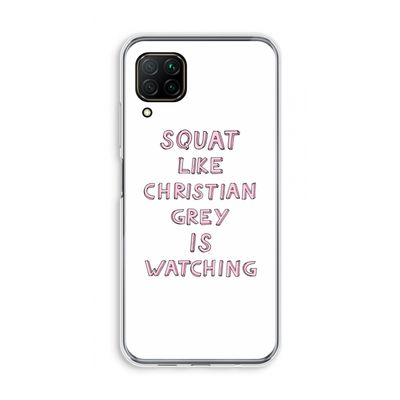 Christian Grey: Huawei P40 Lite Transparant Hoesje