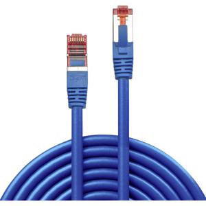 LINDY 47725 RJ45 Netwerkkabel, patchkabel CAT 6 S/FTP 20.00 m Blauw Snagless 1 stuk(s)