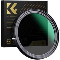 K&F Concept CPL + variabel ND filter ND2-ND32 Nano X 67mm - waterdicht en krasbestendig