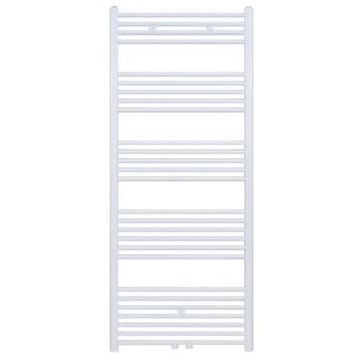 Handdoekradiator Belrad | 160x60 cm | Midden aansluiting | 712 watt | Wit