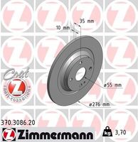 Remschijf Coat Z 370308620