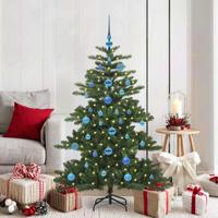 VidaXL Kunstmatige inklapbare kerstboom groen 150 cm pvc en staal