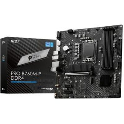 Moederbord Intel MSI PRO B760M-P