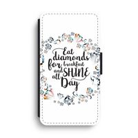 Diamonds: iPhone XS Max Flip Hoesje