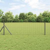Euro Hek Grijs 0.4 x 50 m PVC-gecoat ijzer