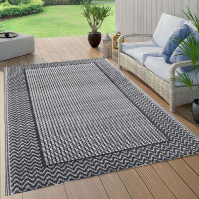 VidaXL Buitenkleed 80x150 cm pp grijs