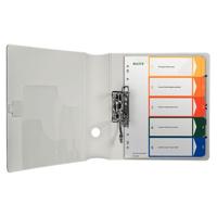 Esselte 12910000 indextab Numerieke tabbladindex Polypropyleen (PP) Meerkleurig