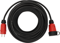 Brennenstuhl Professional verlengsnoer VN 2100 | IP44 | 25m | Zwart | H07RN-F 3G1,5 - 9161250110