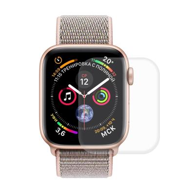 ENKAY Hat-Prins 3D volledig scherm PET gebogen warmte buigen HD Screen Protector voor Apple Watch serie 4 40mm