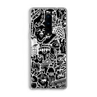 Vexx Black Mixtape: OnePlus 8 Transparant Hoesje