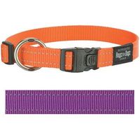 Rogz for dogs Fanbelt halsband paars - thumbnail