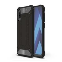 Magic Armor TPU + PC combinatie geval voor Galaxy A50 (zwart)